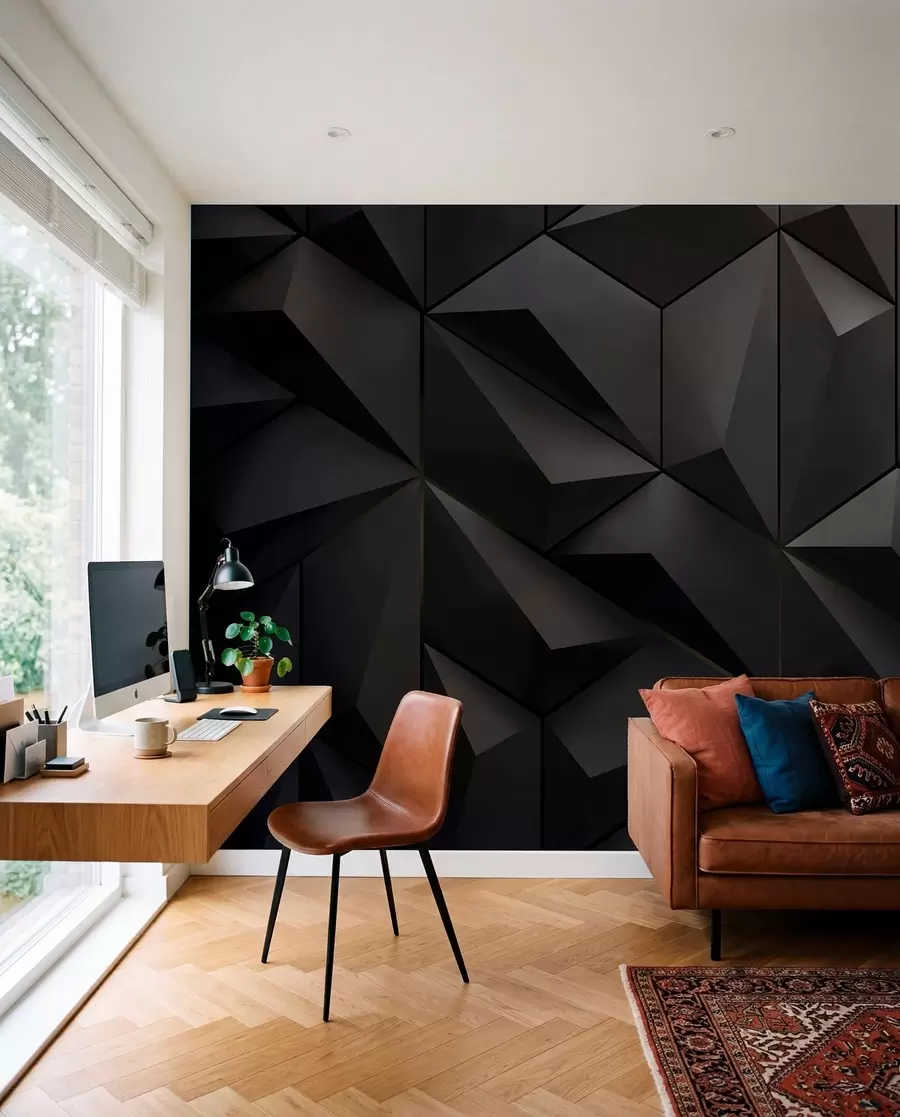 murales de pared Paneles triangulares u79936