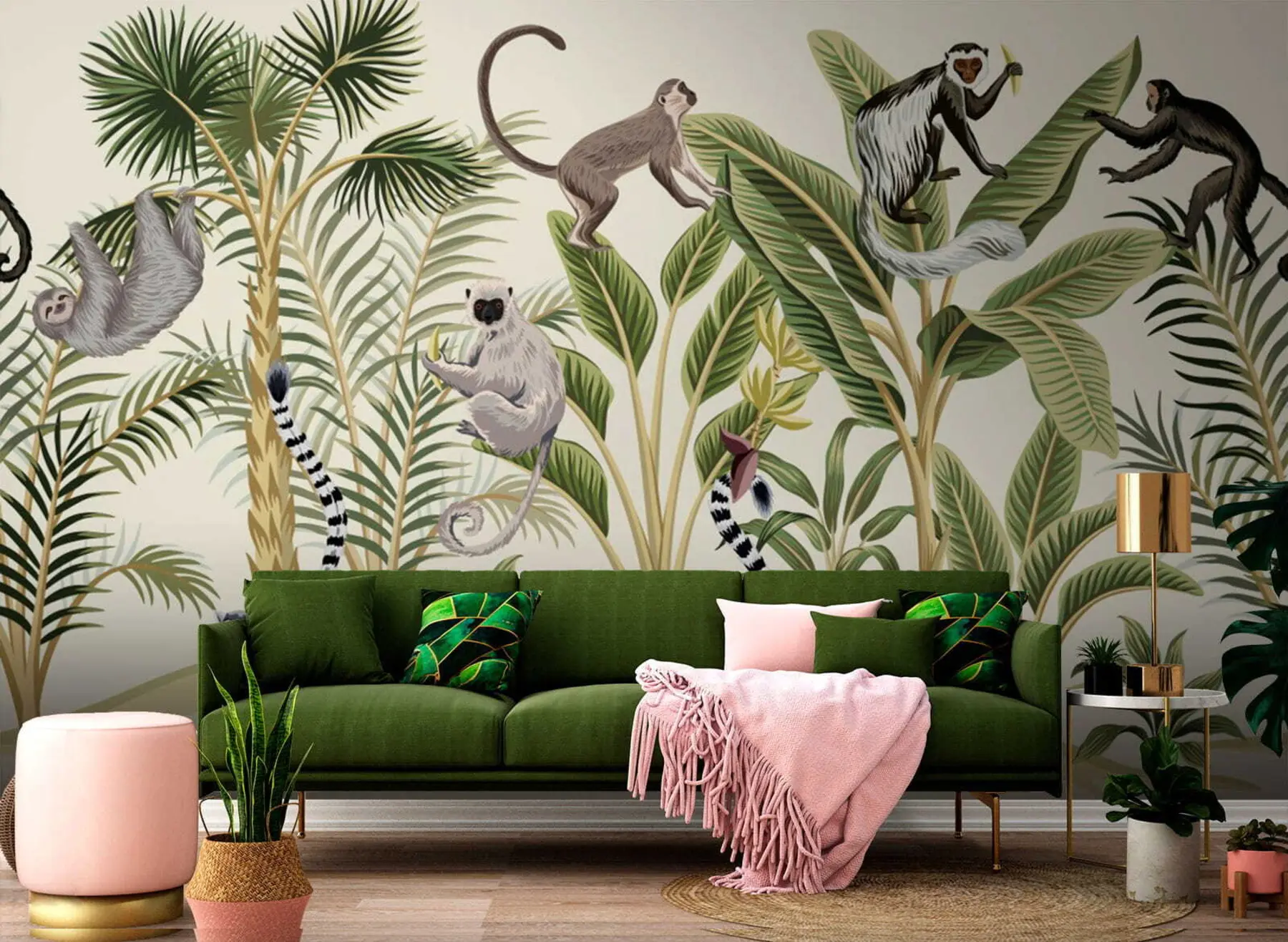 murales de pared Fondo de pantalla de animales exóticos u51912