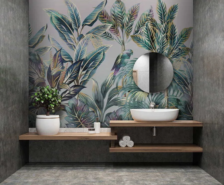 Murales de pared Trópicos verdes u09335 murales de pared Trópicos verdes u09335