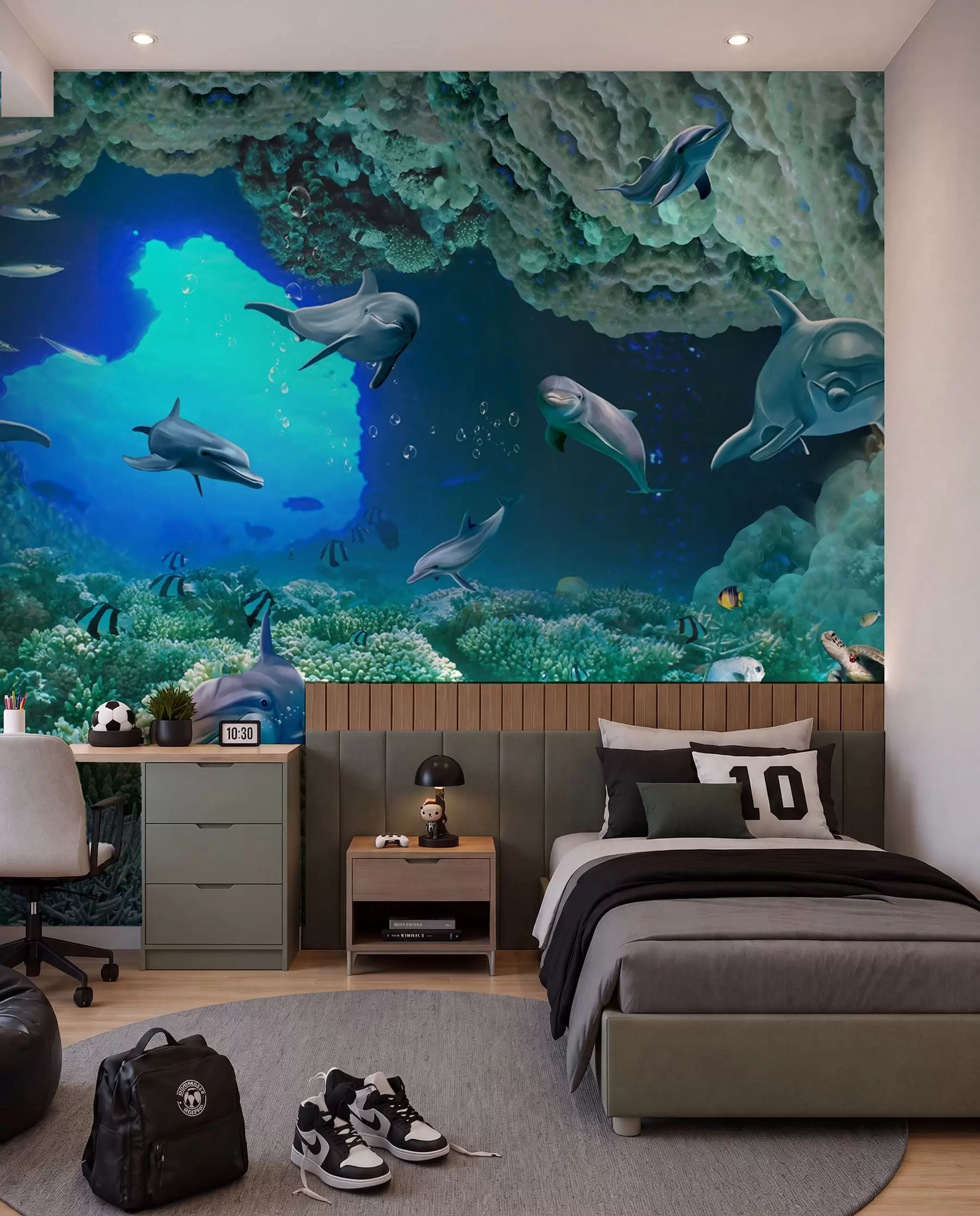 murales de pared Mundo submarino u19233
