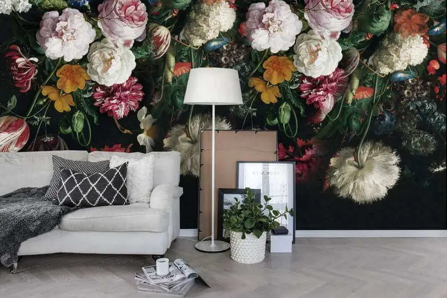 murales de pared Ramo colorido u19866