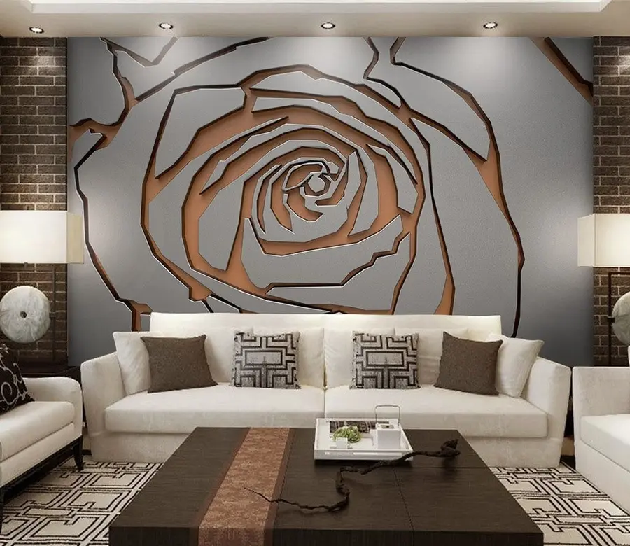 murales de pared Flor, planta y pétalo u25163