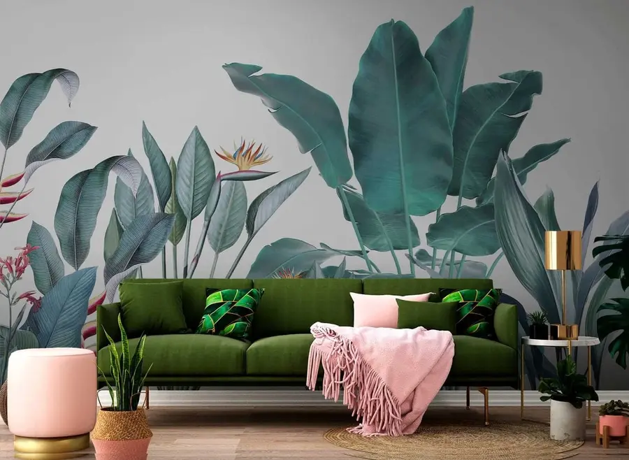 murales de pared Plantas tropicales u29493