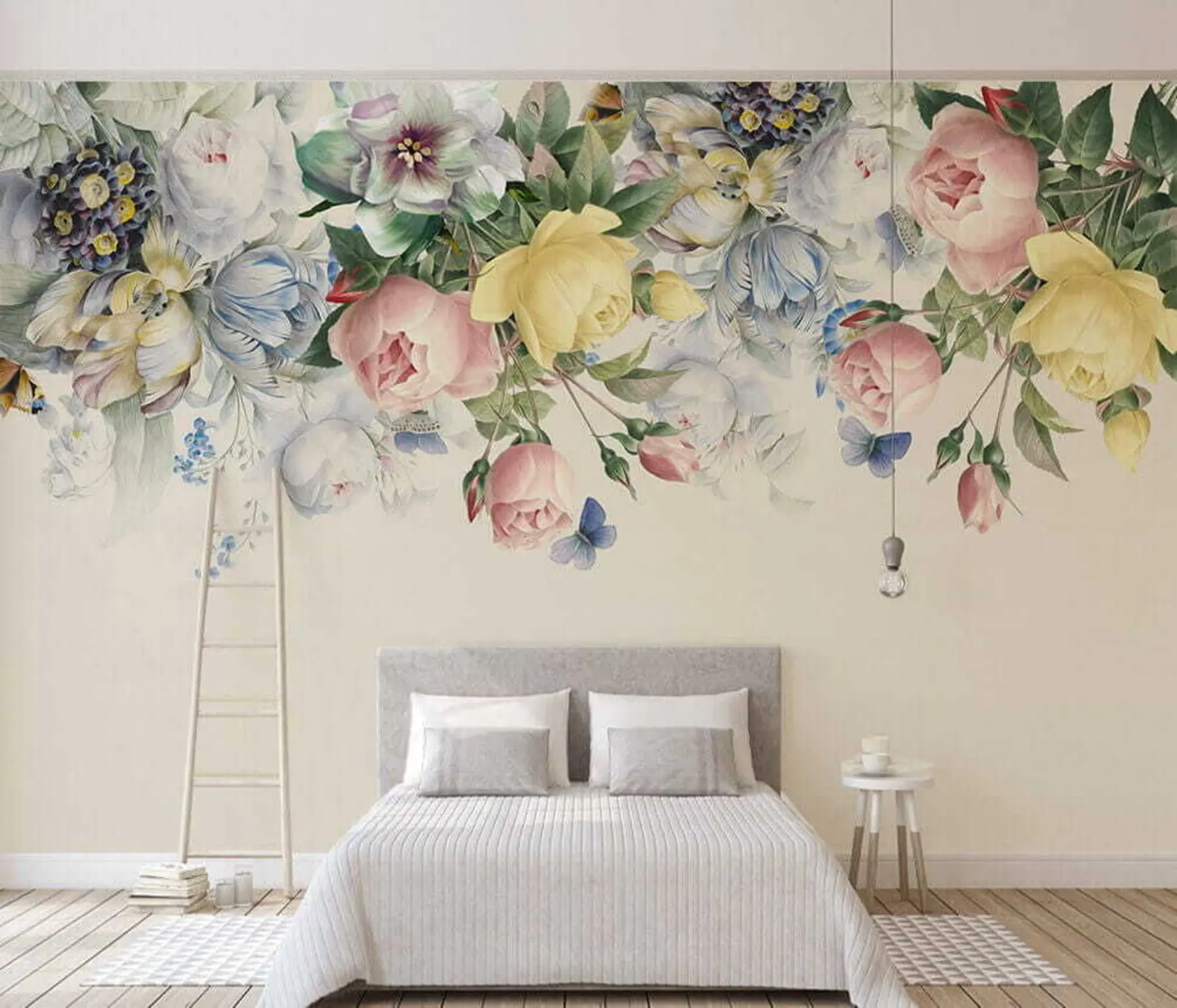 murales de pared Delicado ramo de flores u39845