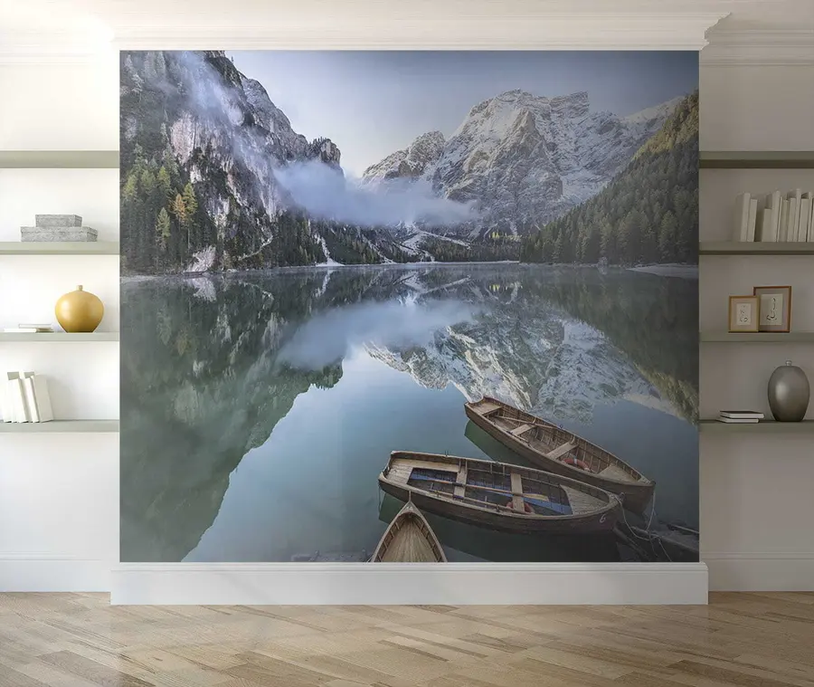 murales de pared Paisaje con barcos u44826