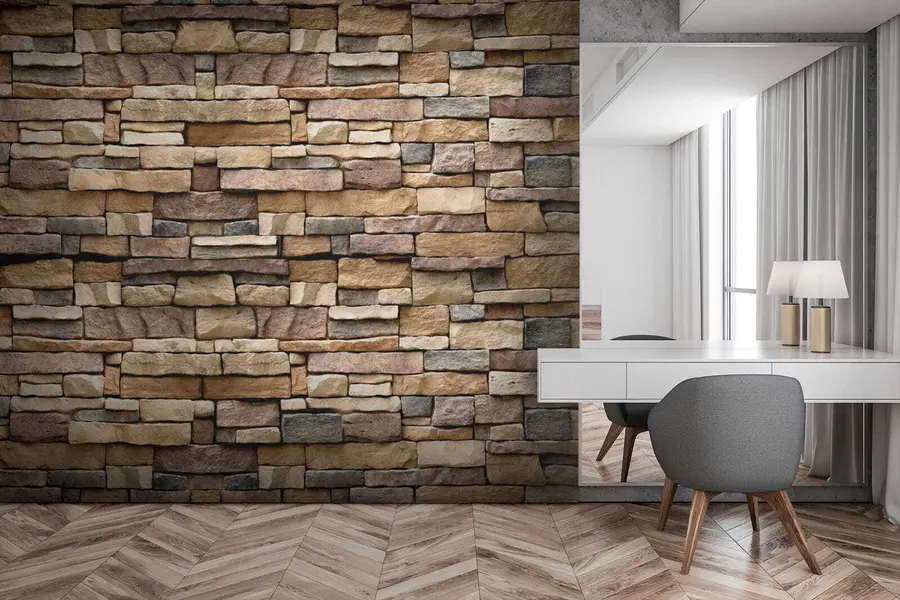 murales de pared Pared de piedra u52545