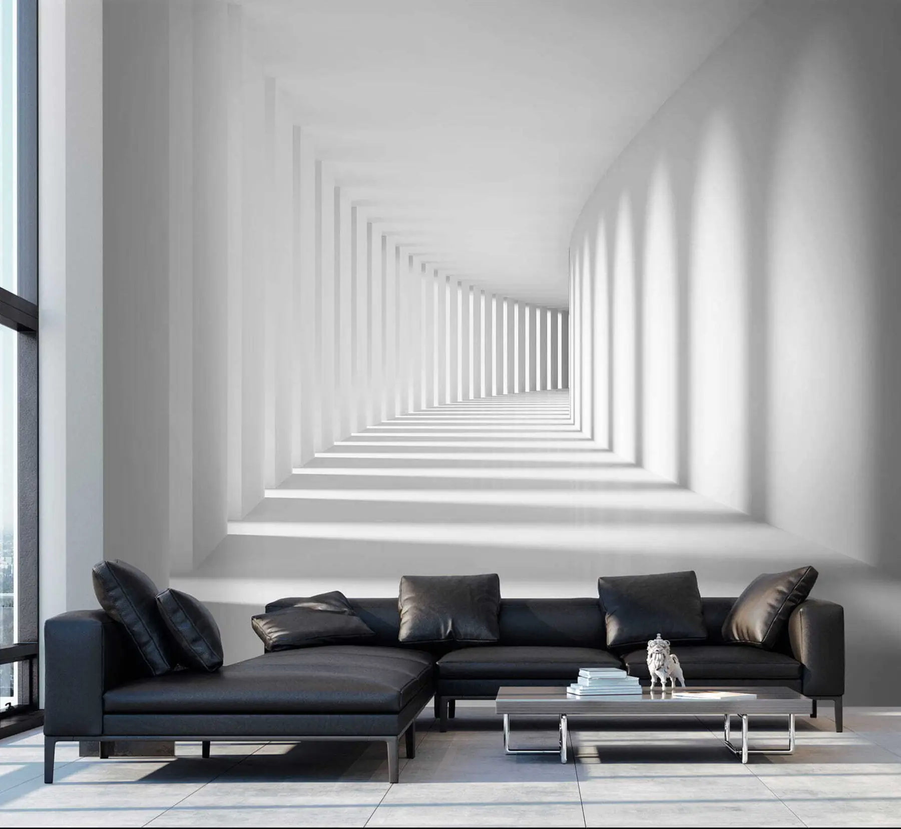 murales de pared Sombras en el túnel u55301