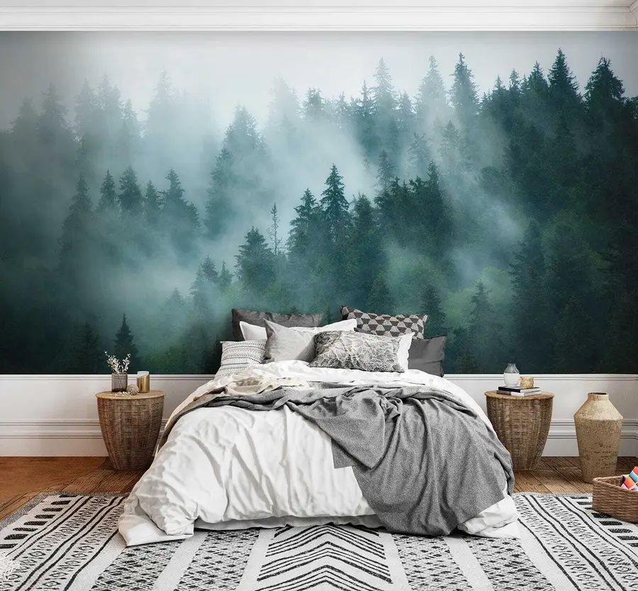 murales de pared Bosque de niebla u57914
