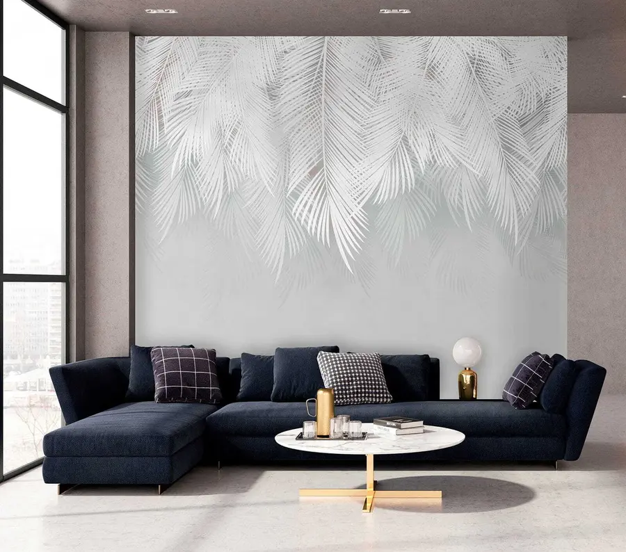 murales de pared Colgando ramas de palma u60201