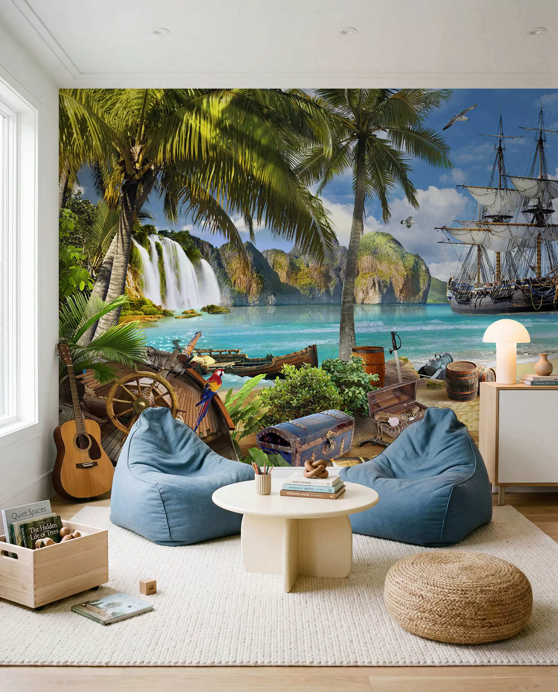 murales de pared Barco pirata u62419