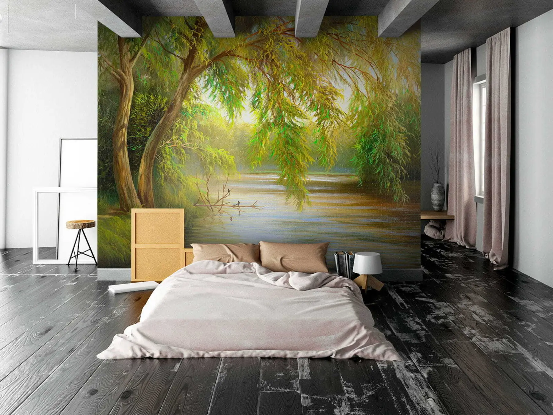 murales de pared árbol sabio u62865