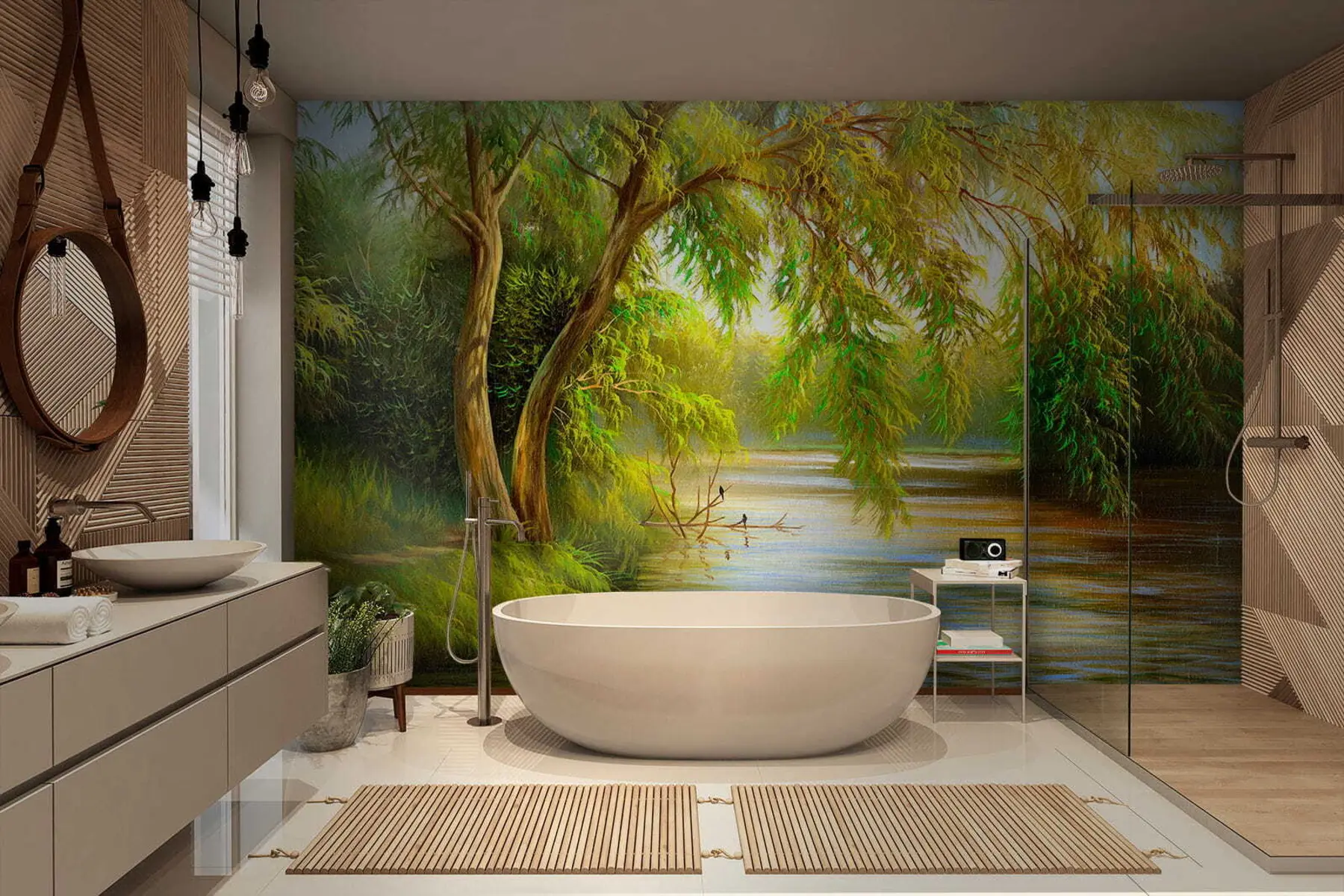 murales de pared árbol sabio u62865