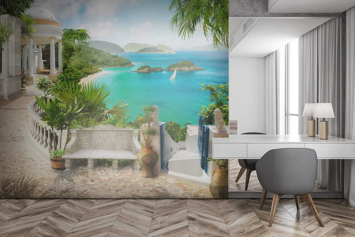 murales de pared Descansa en la orilla u79434