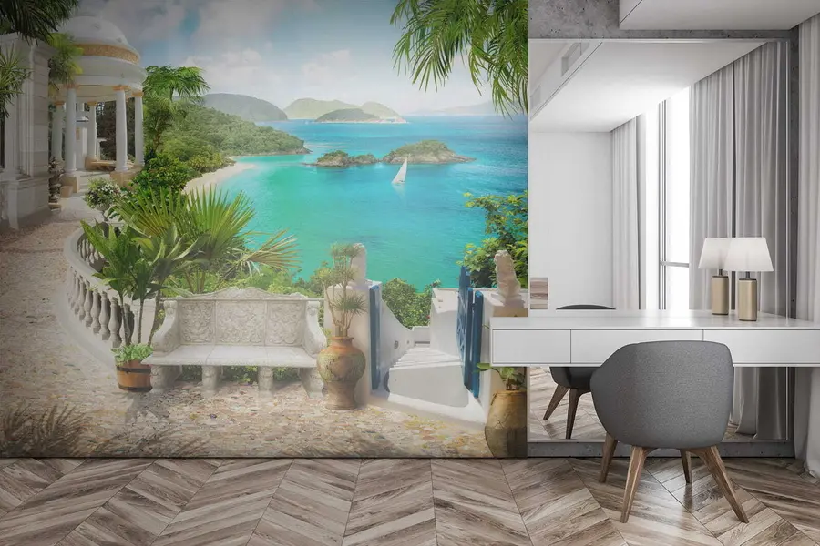 murales de pared Descansa en la orilla u79434