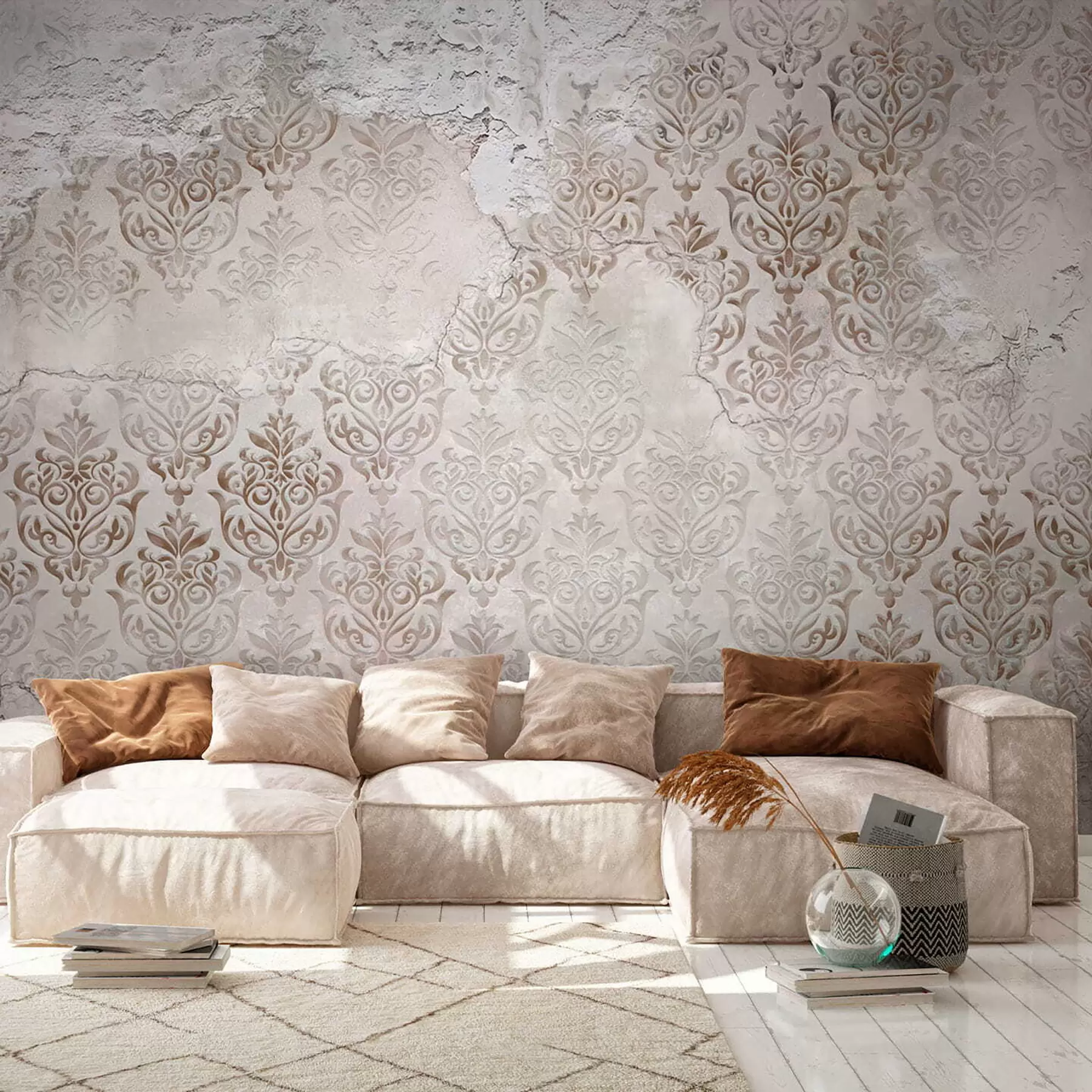 murales de pared Ornamento de la vendimia u59142