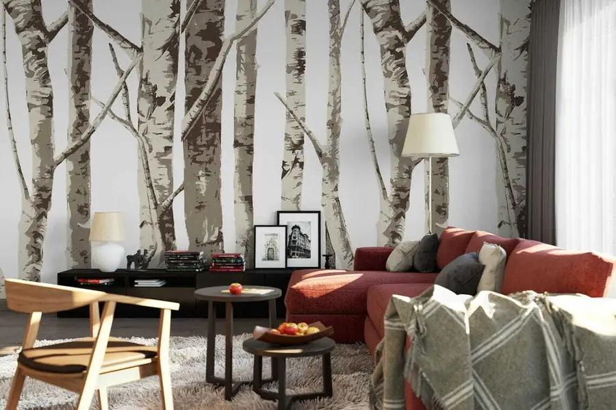 murales de pared Abedules u58970