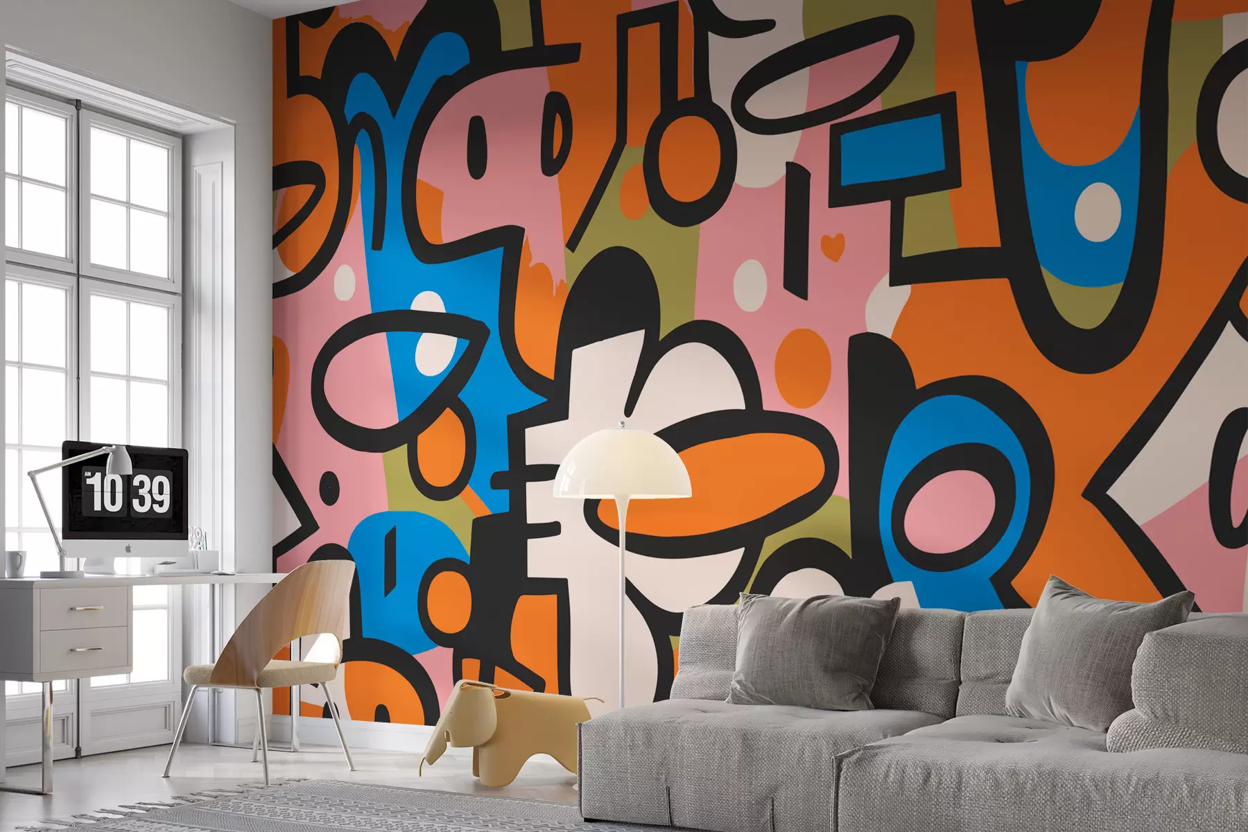 murales de pared Graffiti w08057