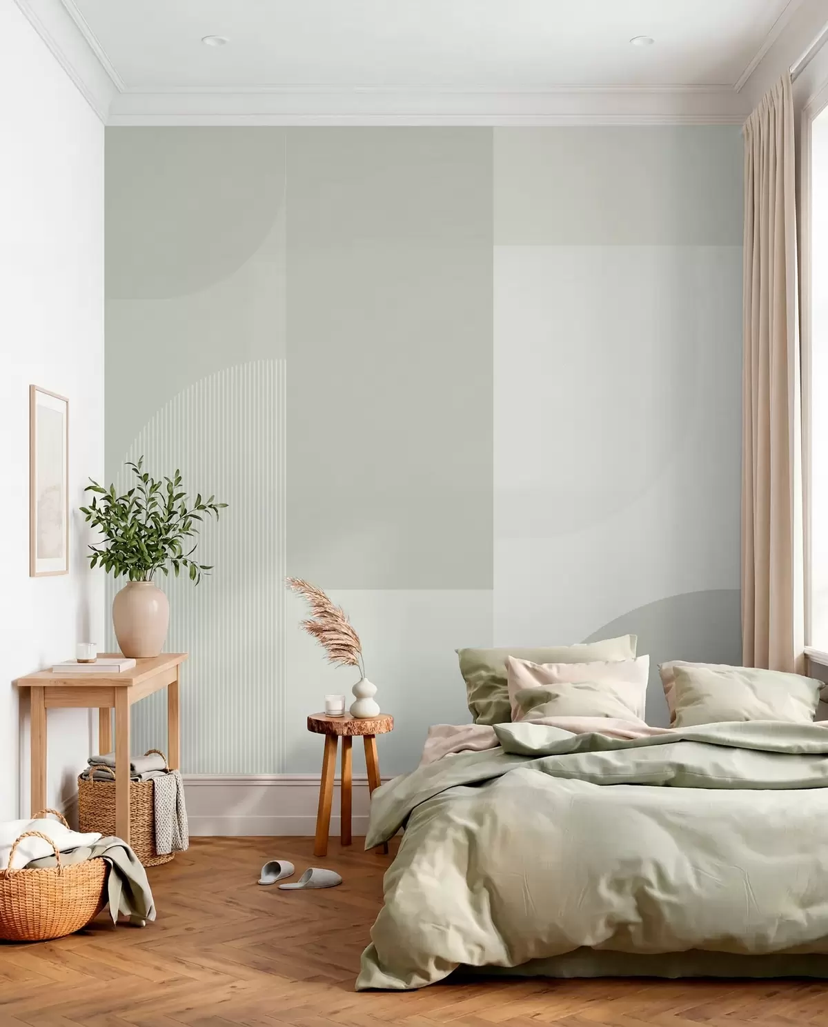 murales de pared Geometría minimalista con estilo w01500