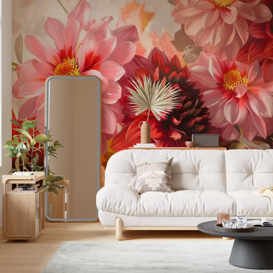 murales de pared Flores w01097