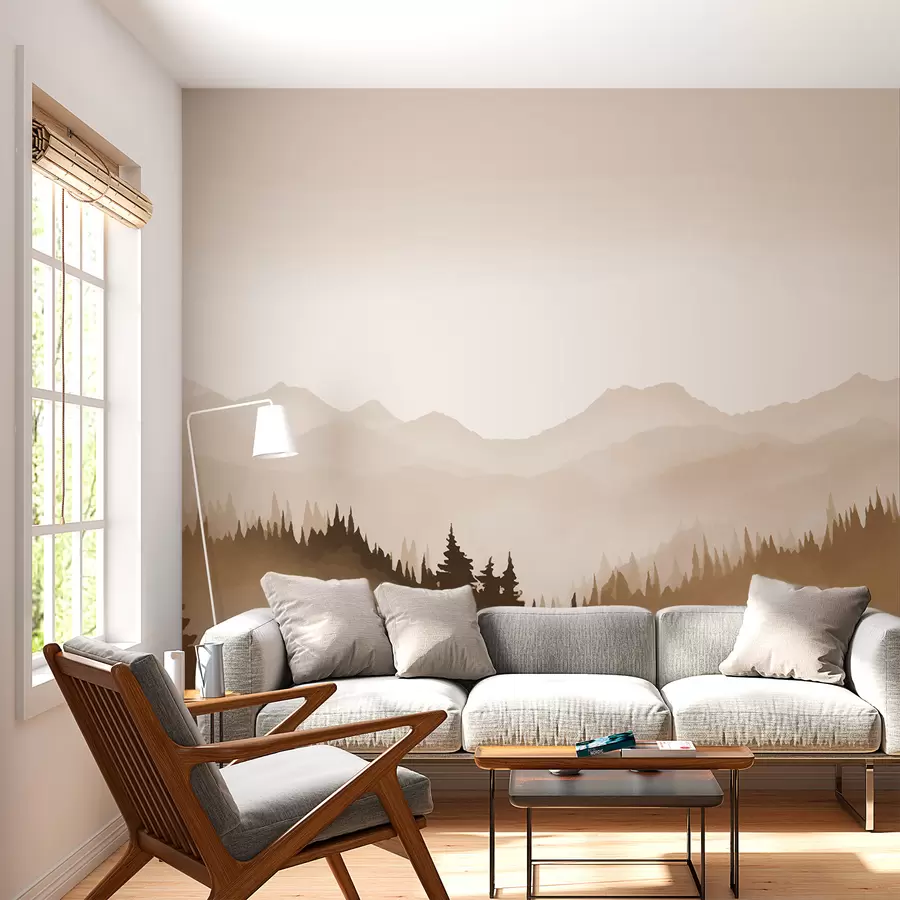 murales de pared Montañas w01747v1