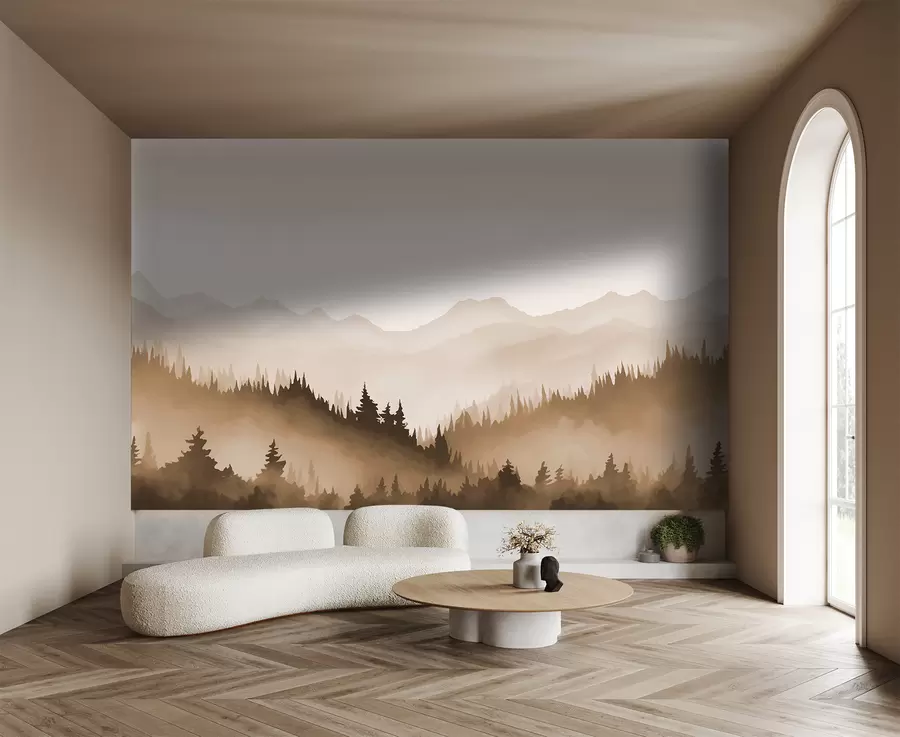 murales de pared Montañas w01747v1
