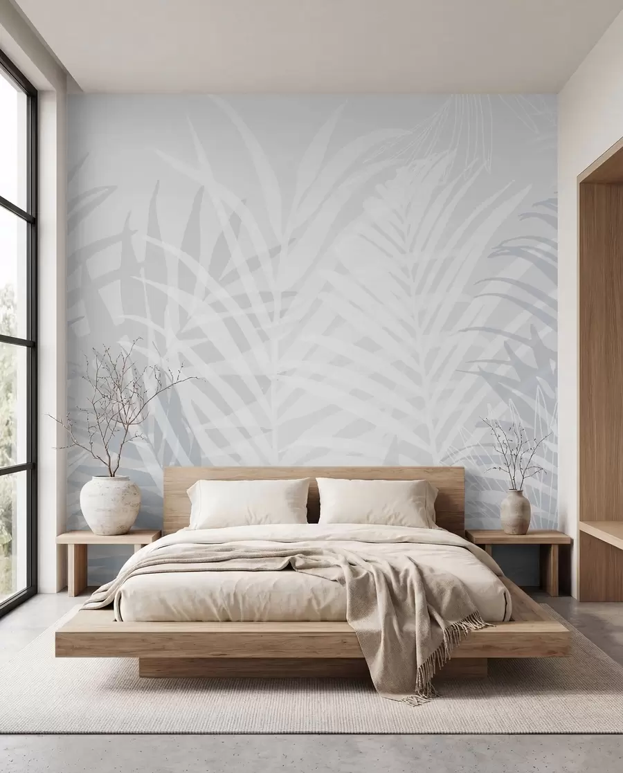 murales de pared Sombras de palmeras — Hielo w02026v3