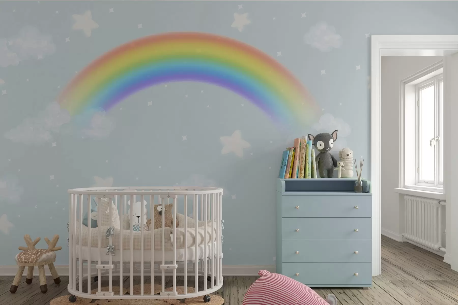 murales de pared Cielo caprichoso lleno de sueños w00013v1