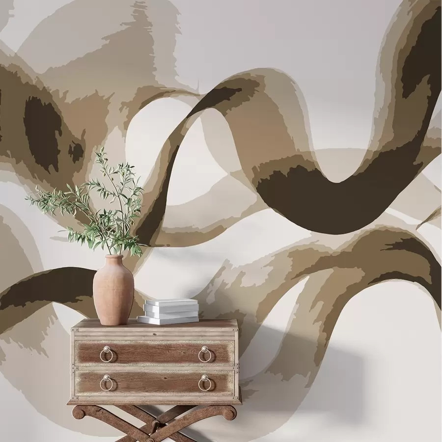 murales de pared Ondas abstractas w02304v2