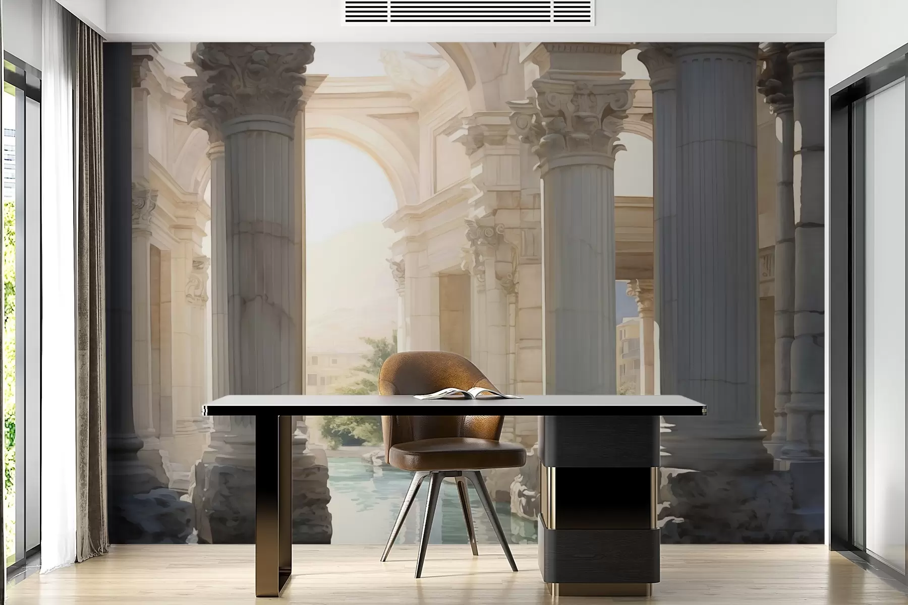 murales de pared Columnas antiguas w02435