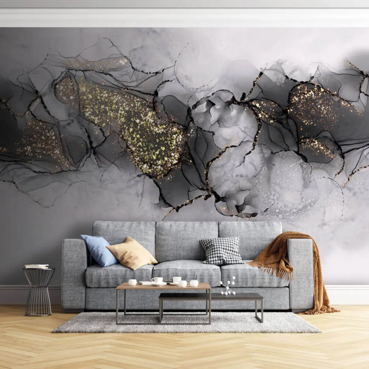 murales de pared Rama, ramita y paisaje natural. u51038