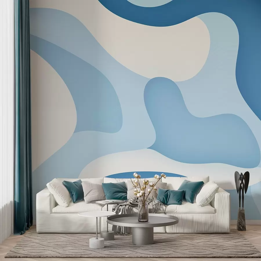 murales de pared Ondas abstractas w02760