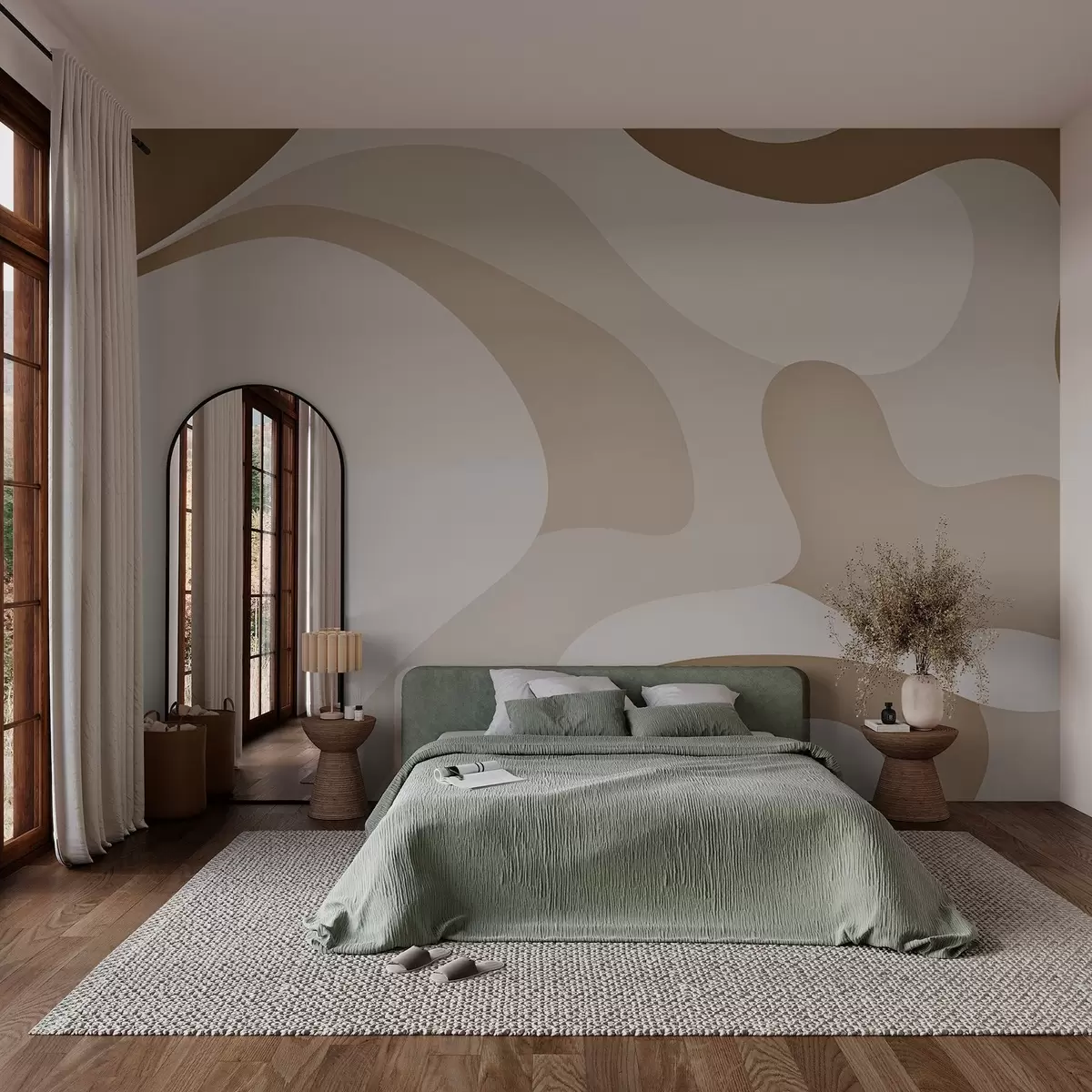 murales de pared Ondas abstractas w02760v1