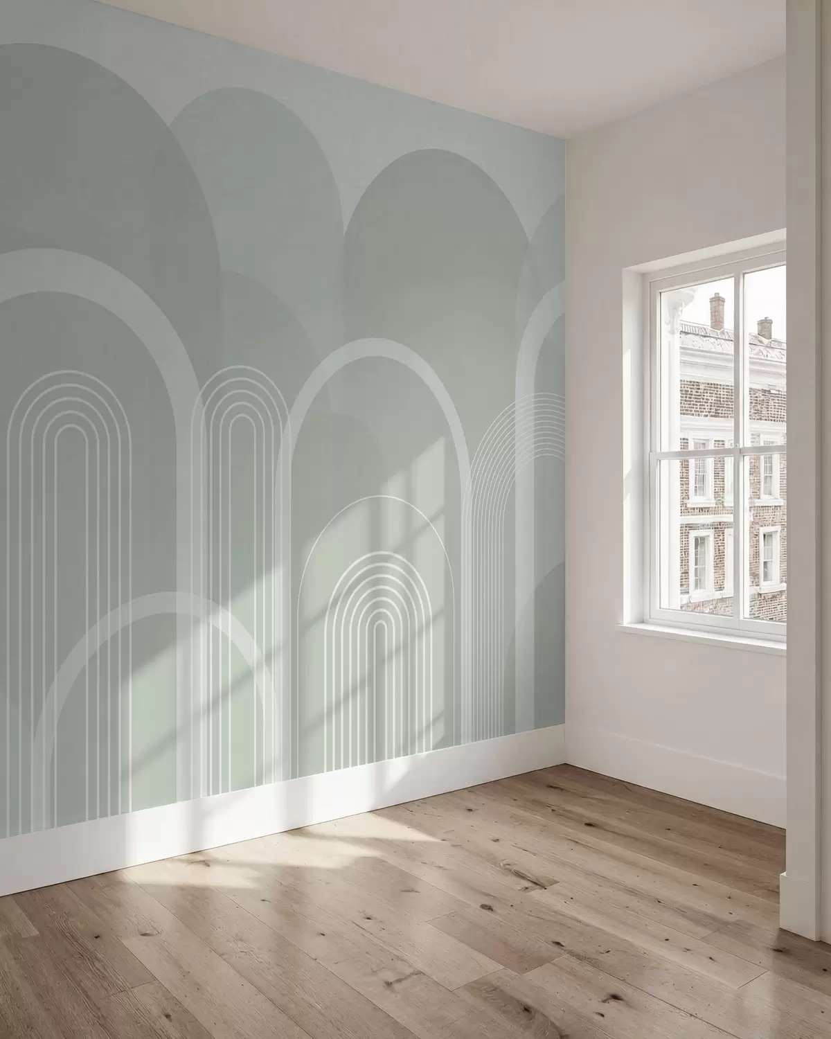 murales de pared Arcos geométricos boho w02935v3