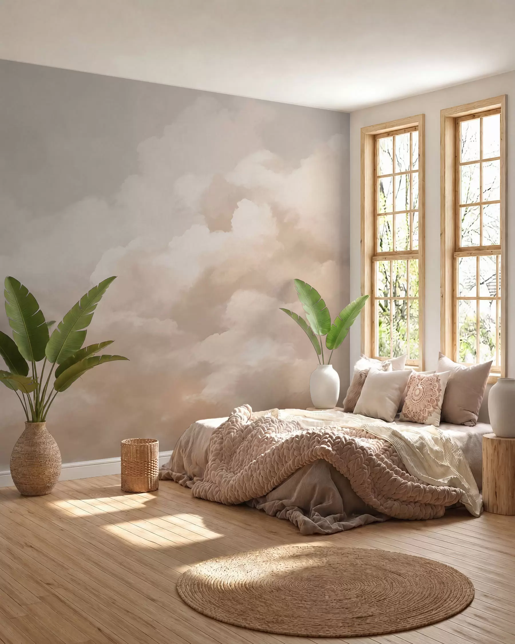 murales de pared Nubes w03136