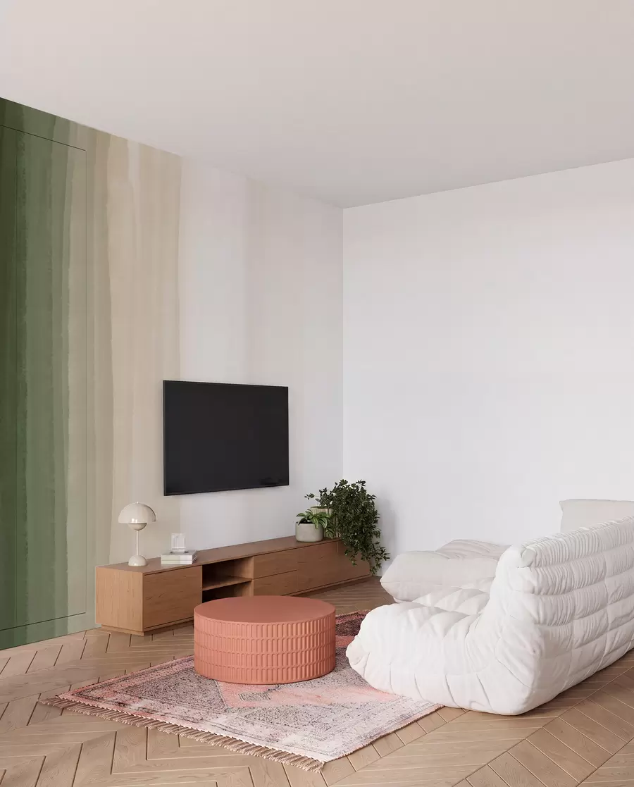 murales de pared Degradado del bosque w08915