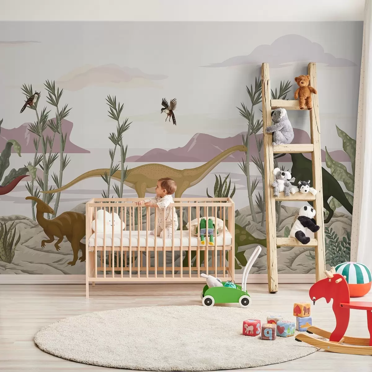 murales de pared Dinosaurios w03562