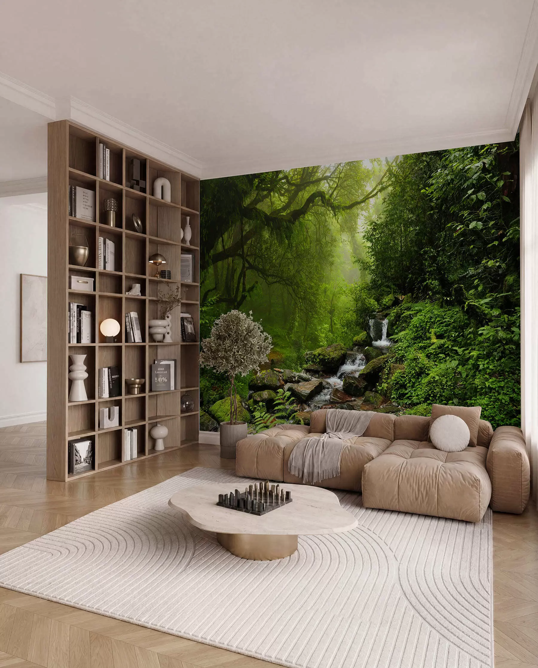 murales de pared Planta, agua y medio natural u53758
