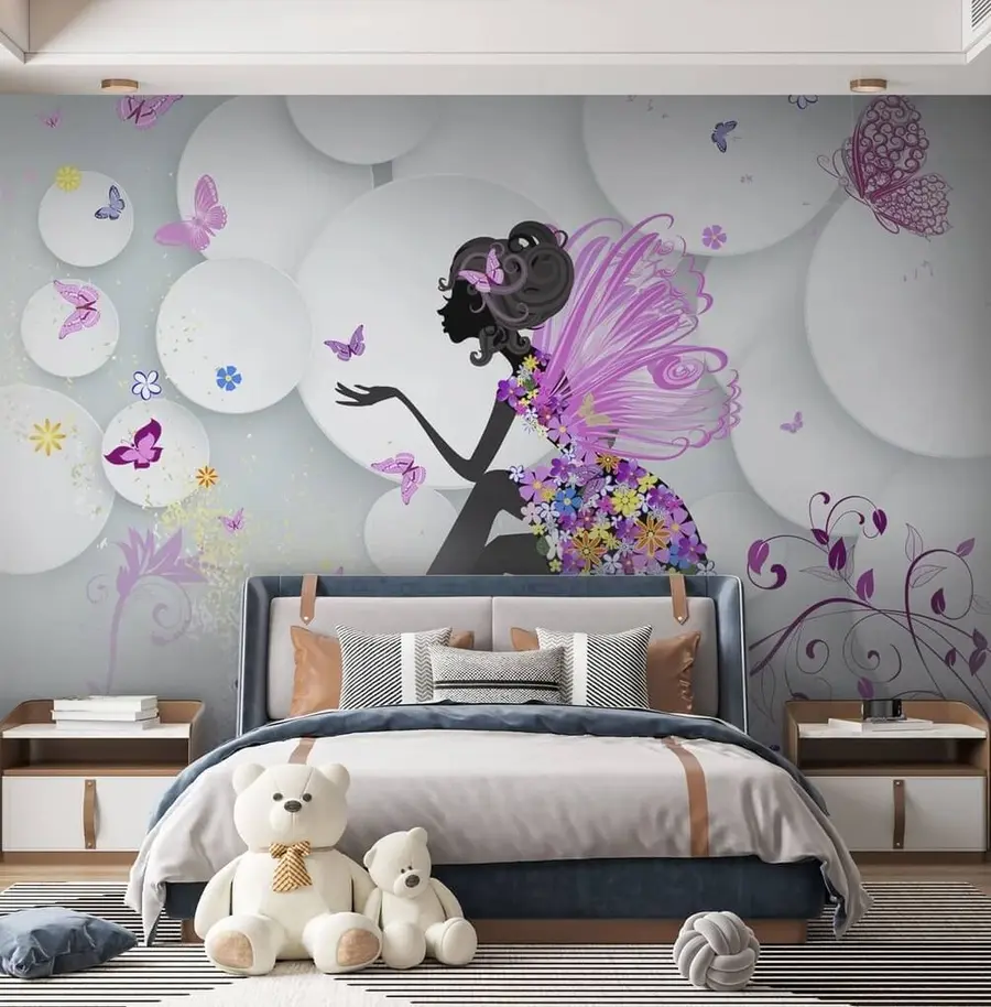 murales de pared encantamiento de hadas u59767