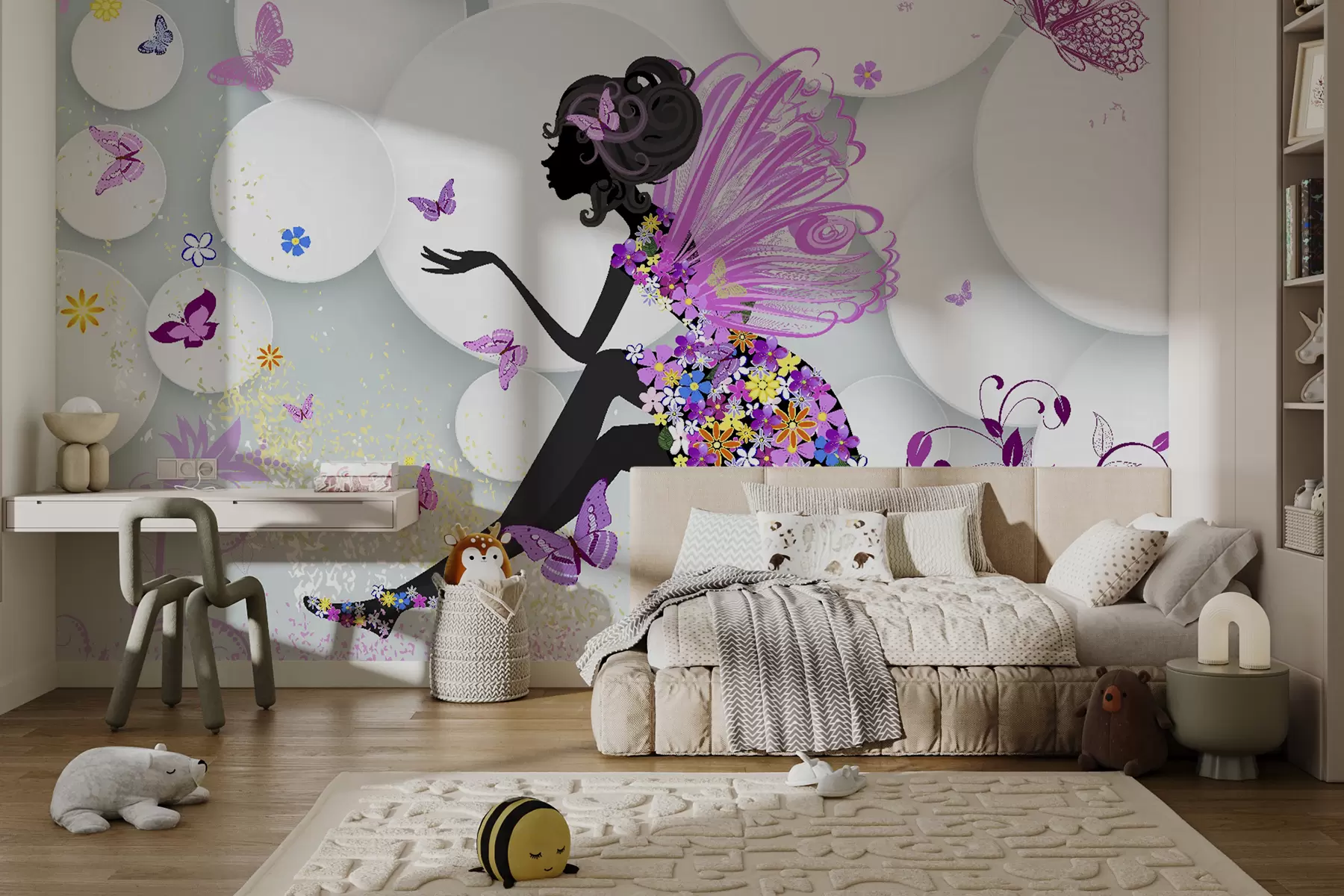 murales de pared encantamiento de hadas u59767