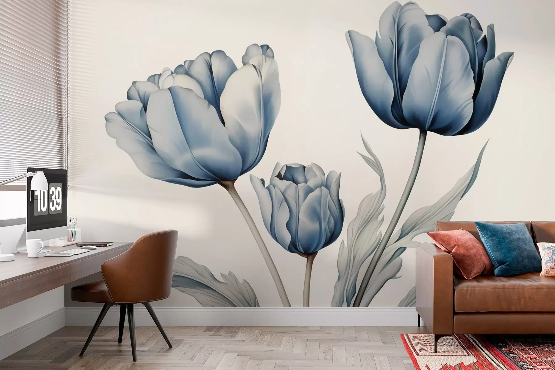 murales de pared Tulipanes w03570
