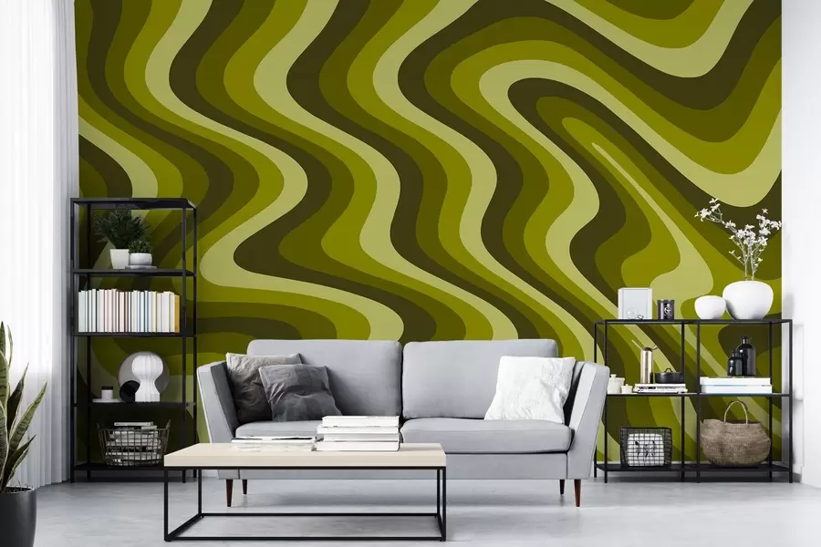 murales de pared Olas mágicas w03971v2