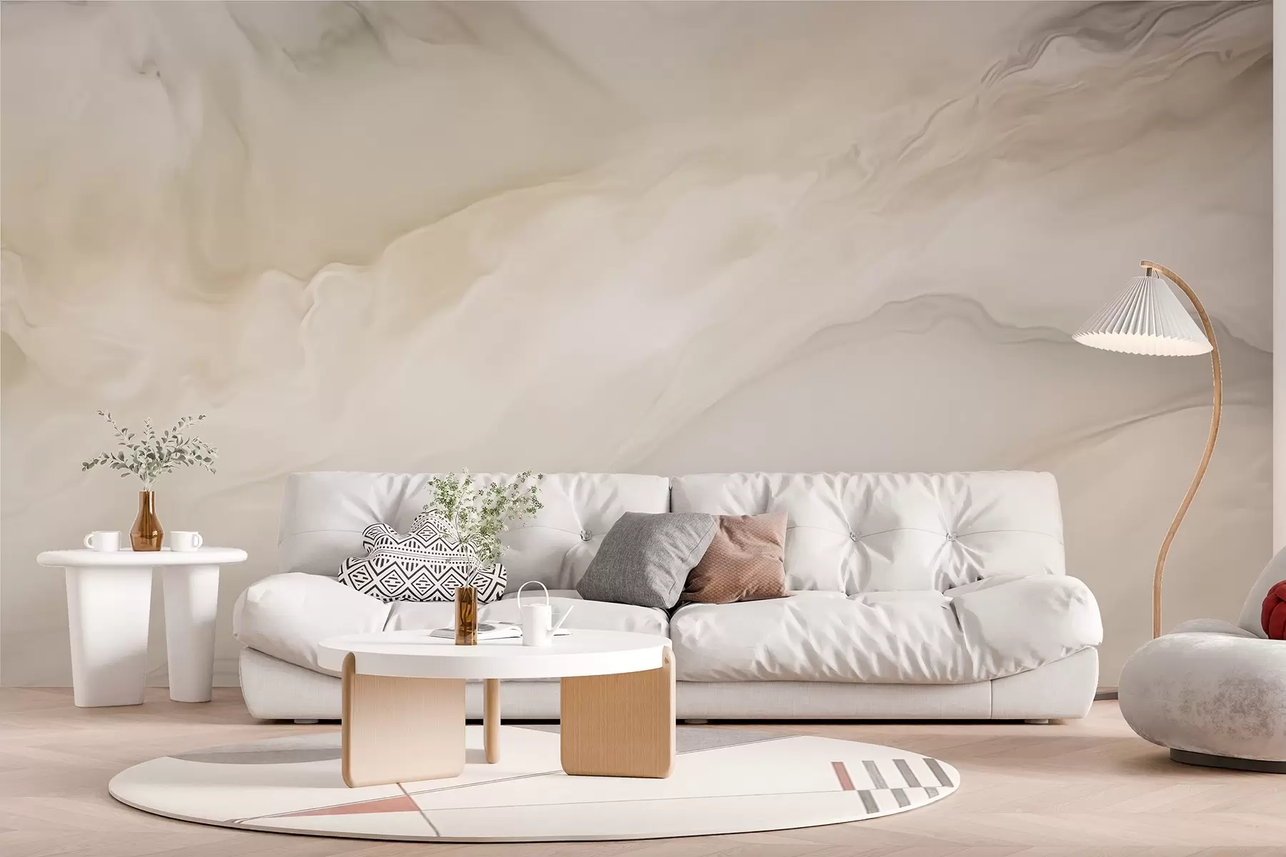 murales de pared Ondas luminosas w03922