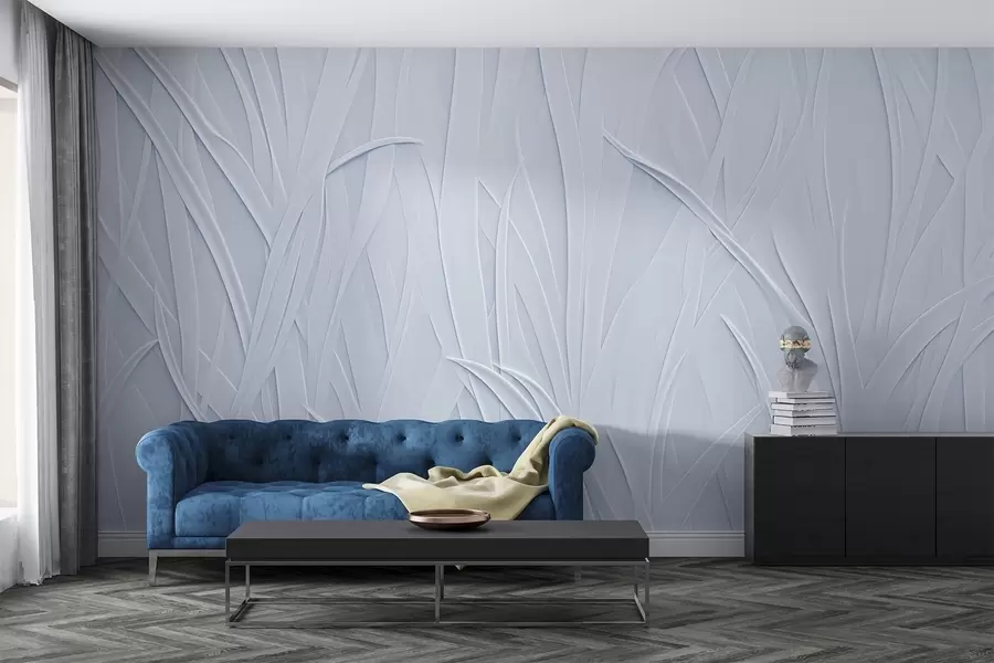 murales de pared Líneas curvas w03985v1