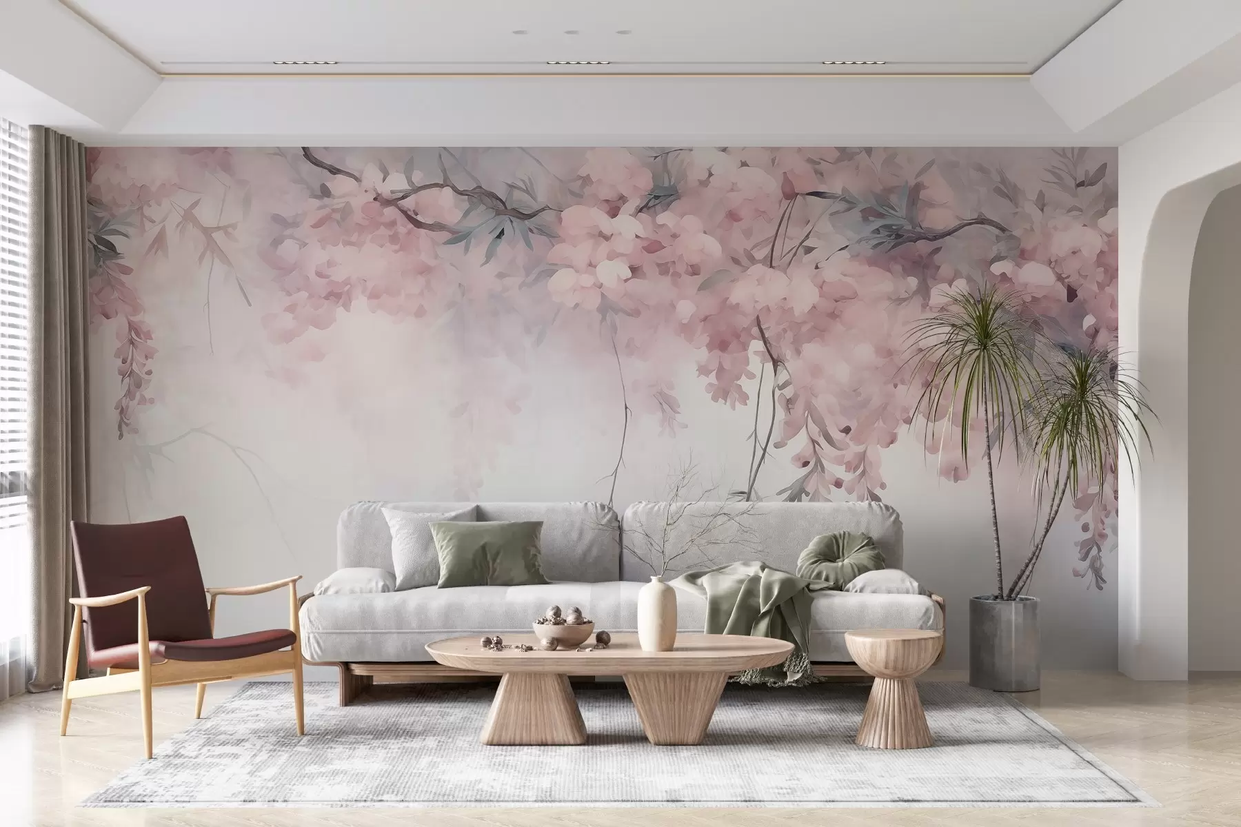 murales de pared Sucursal de primavera w09172v2
