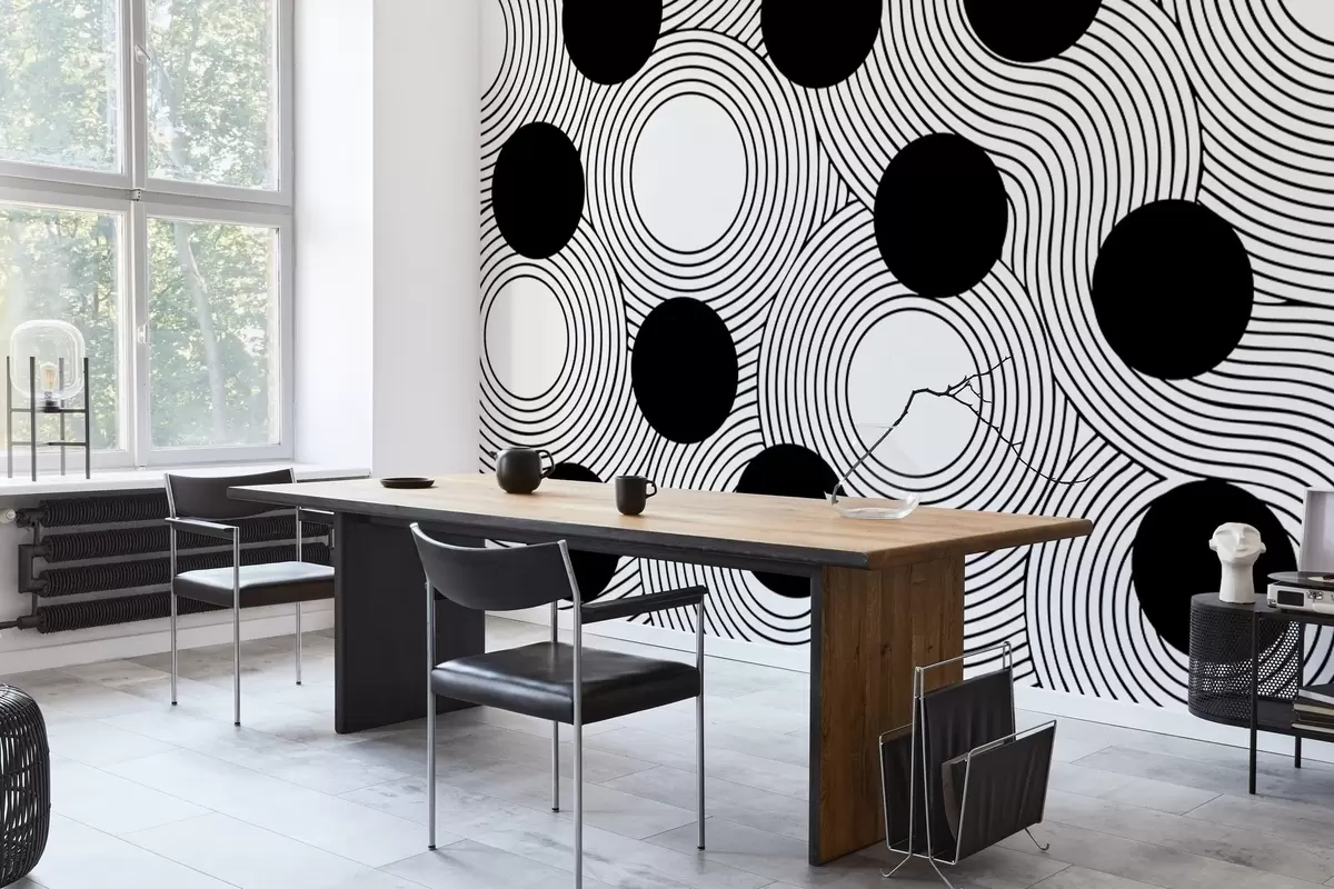 murales de pared Armonía geométrica w04185v1