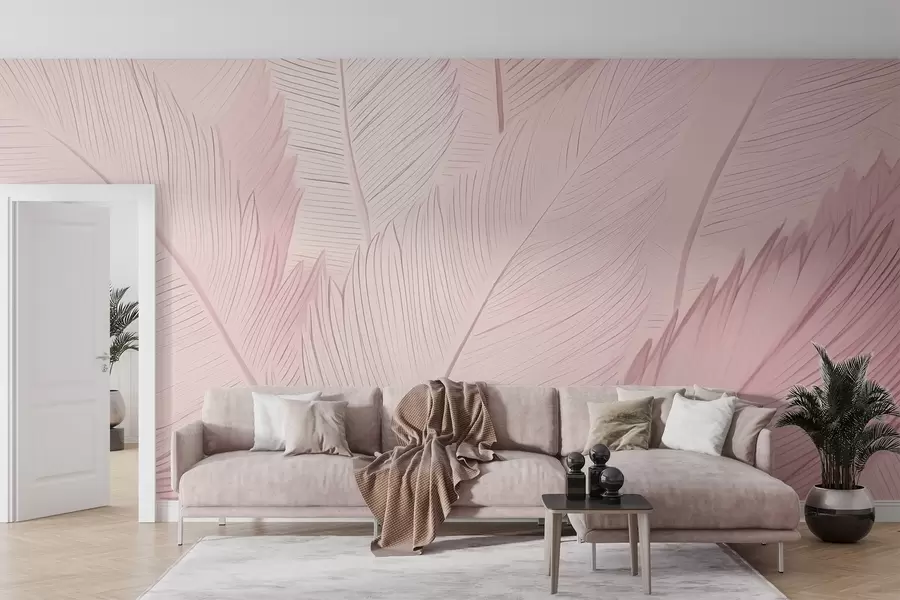 murales de pared Plumas esponjosas w04289v1