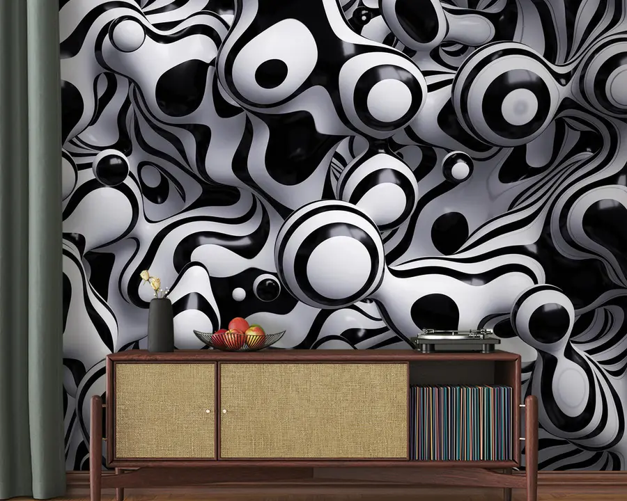 murales de pared Textil, organismo y estilo u77954