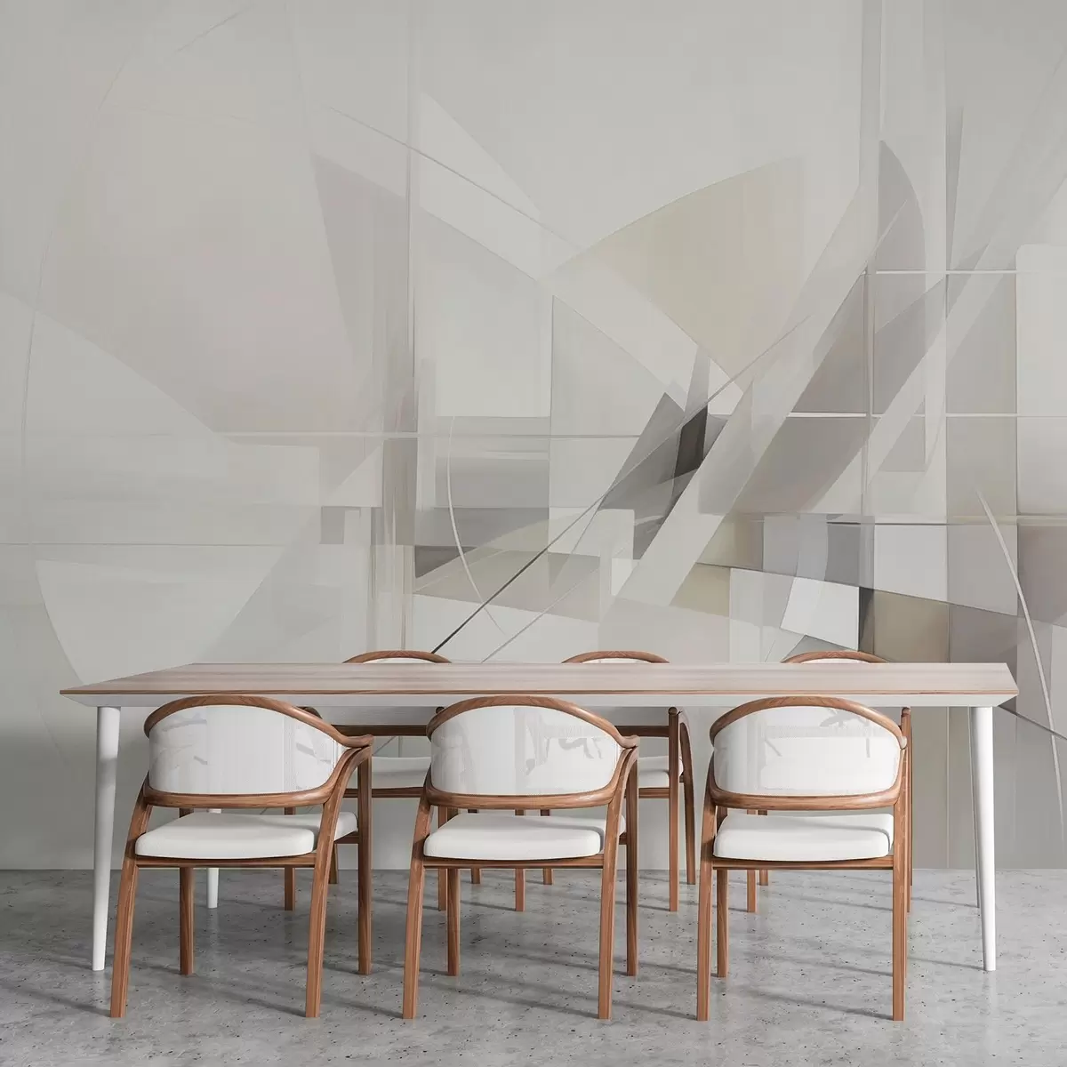 murales de pared Geometría abstracta w04380v1