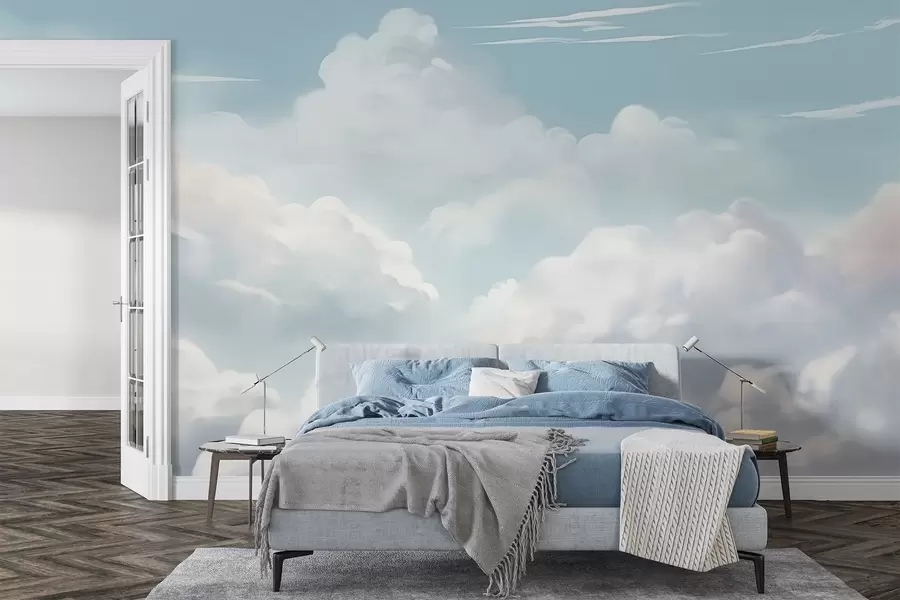 murales de pared Nubes w04406