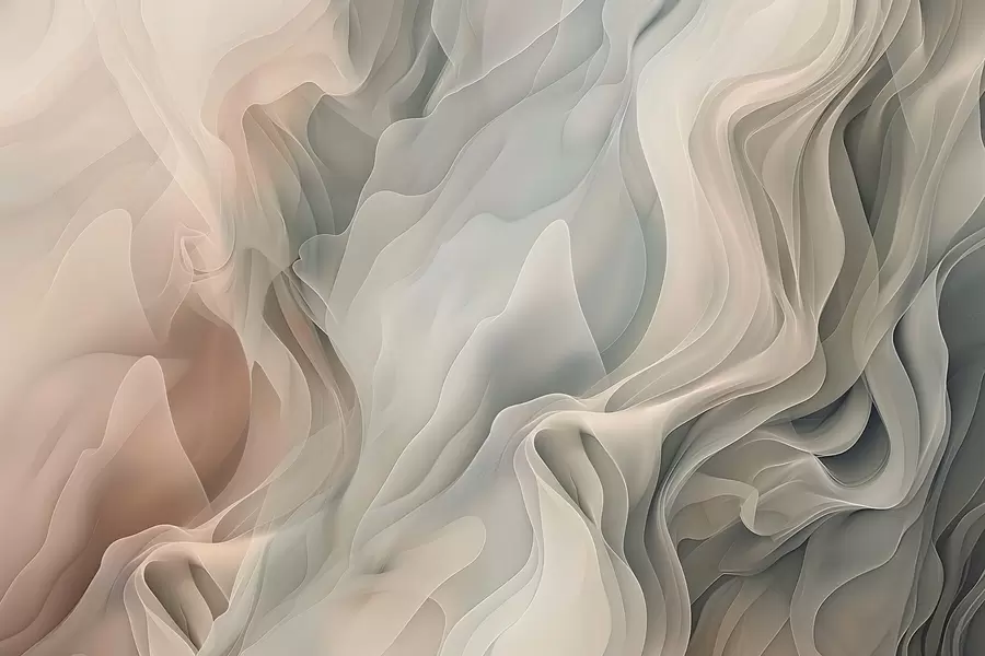 murales de pared Ondas abstractas w04450